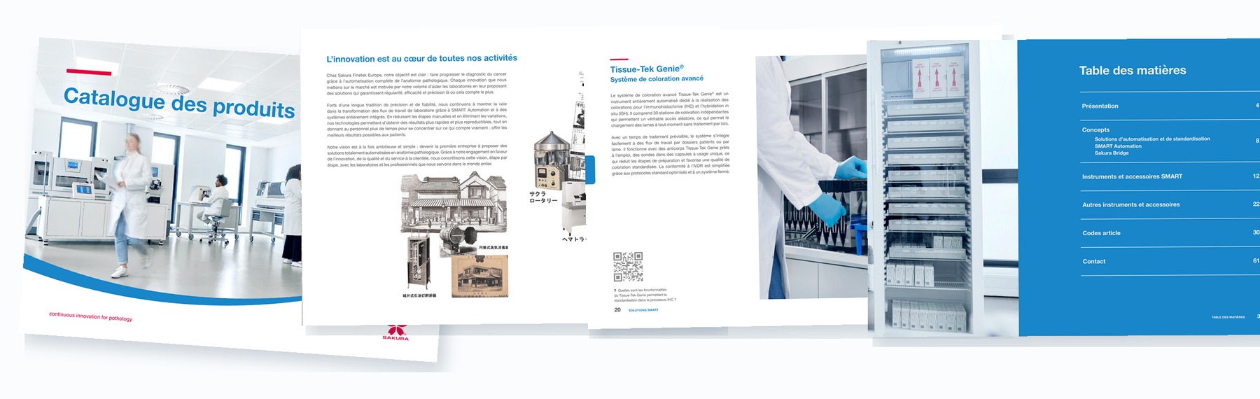 Product catalogue banner FR