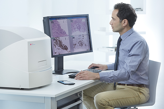 1° microscopio digitale ibrido con imaging live e scanner: VisionTek®